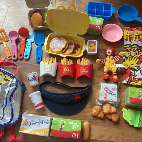 RARE Vintage McDonald’s Drive thru kids Playset Fisherprice Fun with Food - Picture 14 of 16